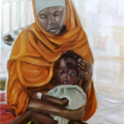 A Woman With A Baby